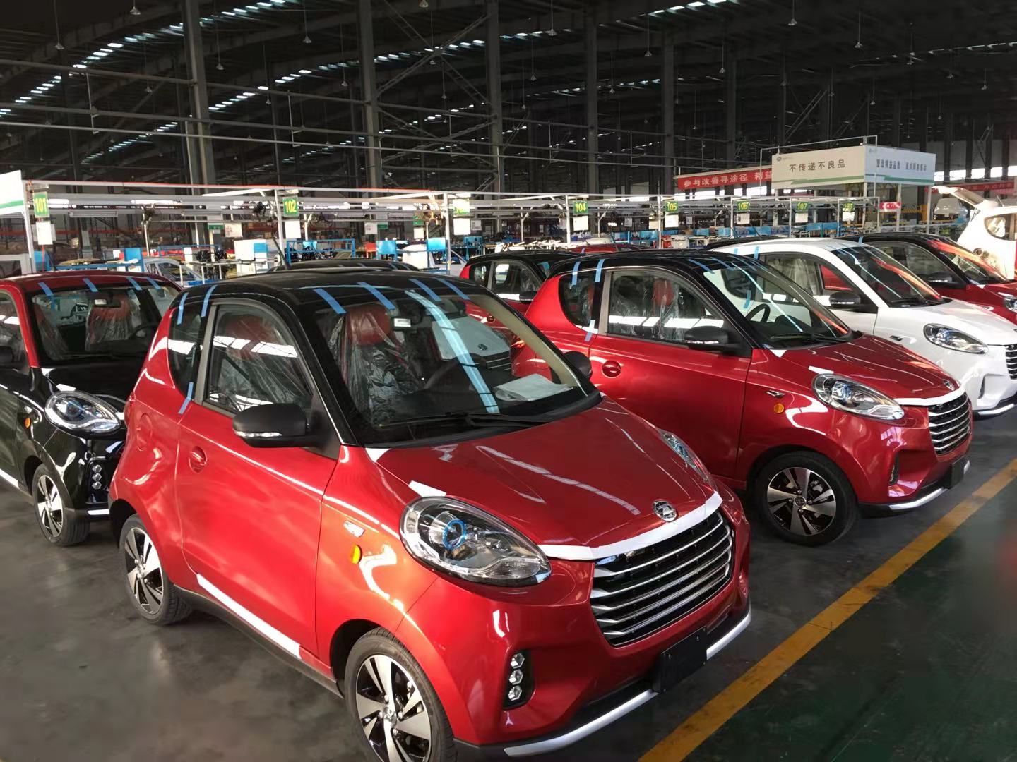 Zhidou D2 production line - leading l7e electric car manufacturer